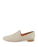 Piper Leather Smoking Loafer, Taupe