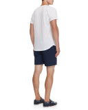 Jersey V-Neck T-Shirt, White 