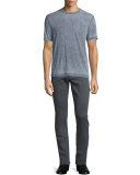 Bowery Slim-Straight Denim Jeans, Shark