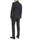 Buckley Base Peak-Lapel Tuxedo, Black