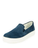 Suede Skate Sneaker, Oltremare