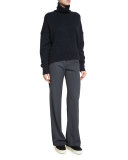 High-Waist Wide-Leg Pants