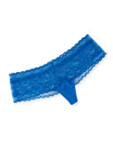 Lace Boy-Leg Thong