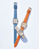 18mm Deco II Diamond Watch Head, Two-Tone