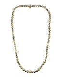 White, Gray & Nuage Pearl Necklace, 18"