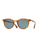 Delray Sun 48 Photochromic Sunglasses, Light Brown
