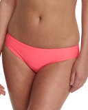 Popoyo Reversible Hipster Swim Bottoms, Hot Pink