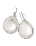 Mother-of-Pearl Teardrop Earrings, Large