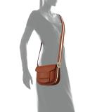 Modern Buckle Saddle Bag