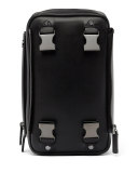 x CR Collection Leather Jet Pack, Black