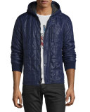 Lightweight Quilted Jacket, Deep Blue