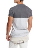Colorblock V-Neck T-Shirt