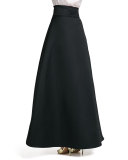 Duchesse Origami Ruffle Gown Skirt