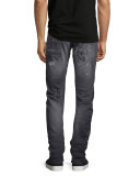 Arc 3D Slim-Straight Jeans, Gray