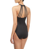 Danika Strappy-Back One-Piece Swimsuit