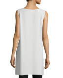 Georgette Crepe Long Shell