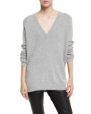 Knit V-Neck Sweater