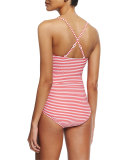 Riviera Striped One-Piece Swimsuit