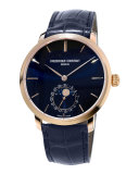 Gents Slimline Manufacture Rose Gold Moonphase Watch