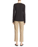 Full-Sleeve Slub Tee