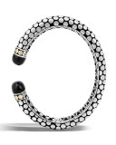 Dot Batu Small Onyx Kick Cuff