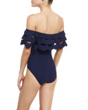 La Dolce Vita Off-the-Shoulder One-Piece Swimsuit