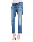 Josefina Slim Boyfriend Jeans, Bright Light Broken Twill