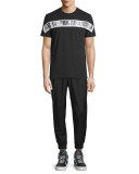 Woodgrain Logo Short-Sleeve T-Shirt