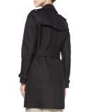 Bramington Feminine Belted Trench Coat
