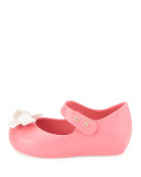 Mini Ultragirl Bow Jelly Flat, 5T-10T