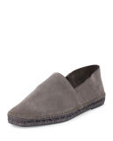 Suede Slip-On Espadrille
