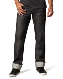 SlimGuy Black Selvedge Jeans