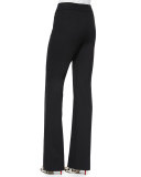 Dondi Boot-Cut Pants, Black