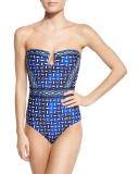 Daily Grind Bandeau One-Piece Swimsuit