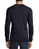 Interlock Long-Sleeve Cashmere Sweater