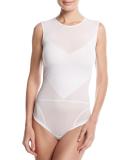 Nature Sleeveless Thong Bodysuit