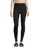 Impact High-Waist Athletic Leggings, Black
