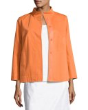 Octavia Ottoman Vanna Swing Jacket, Dark Orange