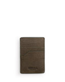 Leather Card Case with Money Clip
