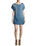 The Denim Tee Dress, Seto