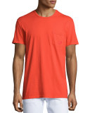 Solid Short-Sleeve T-Shirt, Red