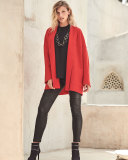 Boiled Wool Kimono Jacket