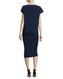 Shirley Midi Shift Dress, Blue