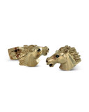 Horse Head Cuff Links