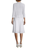 Sleeveless Easy Linen-Blend Top 