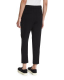 Single-Pleat Peg Pants
