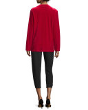 Soft Scoop-Neck Tank, Black 
