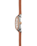 36mm Gomelsky Leather-Strap Watch, Orchid