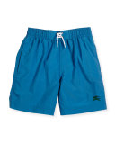 Galvin Swim Trunks, Blue, Size 4-14