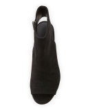 Fenmore Peep-Toe Bootie, Black